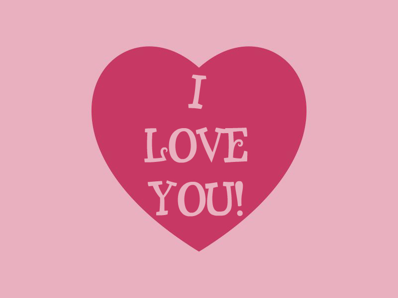 Открытки для любимых. Открытки с надписью - я люблю тебя! Люблю.