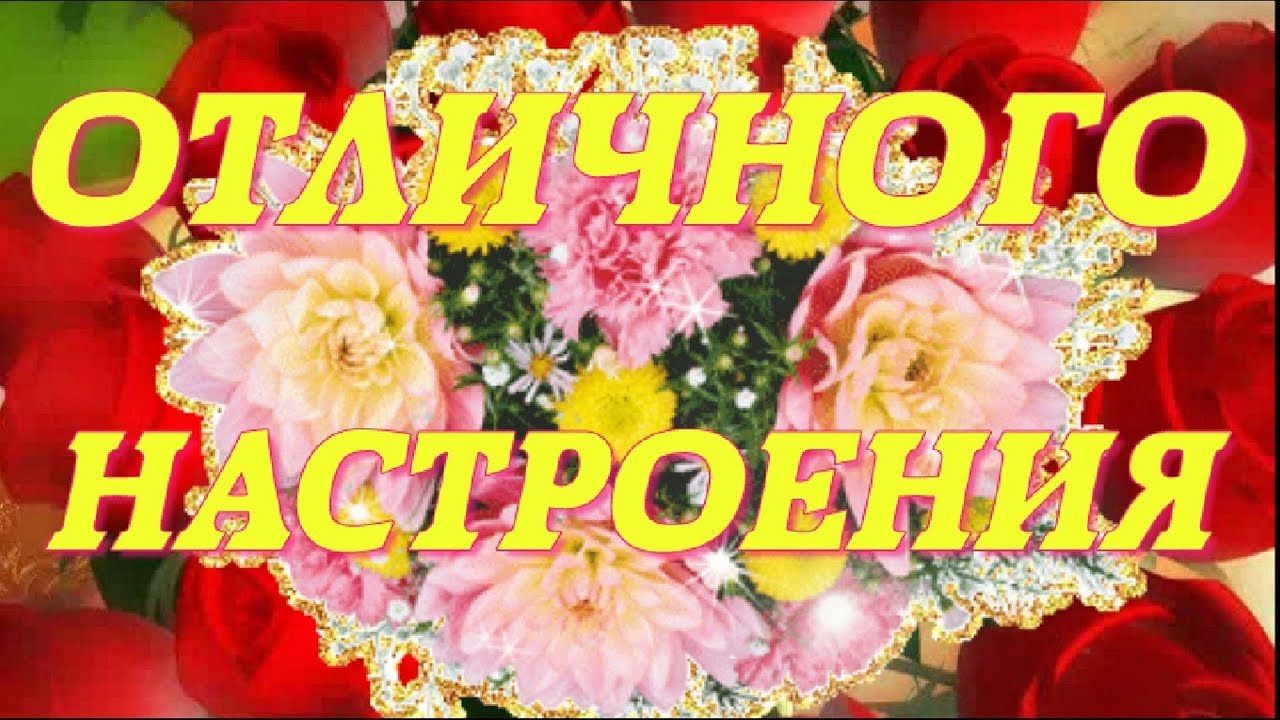 Открытки с цветами для хорошего настроения. Открытки для женщин.