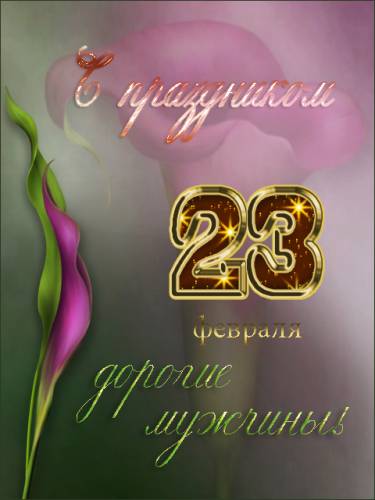 Открытки ко Дню Защитника Отечества. Открытки на 23 февраля мужчинам.