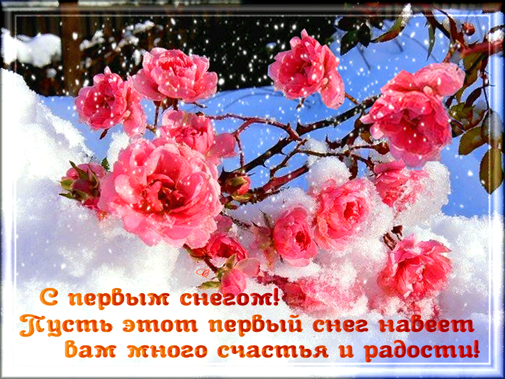 Открытки Открытки к первому снегу. Поздравления с первым выпавшим снегом. Открытки к первому снегу. Поздравления с первым выпавшим снегом. Красивые открытки смотреть онлайн бесплатно. Первый снег поздравления для родных и близких. С первым снегом!