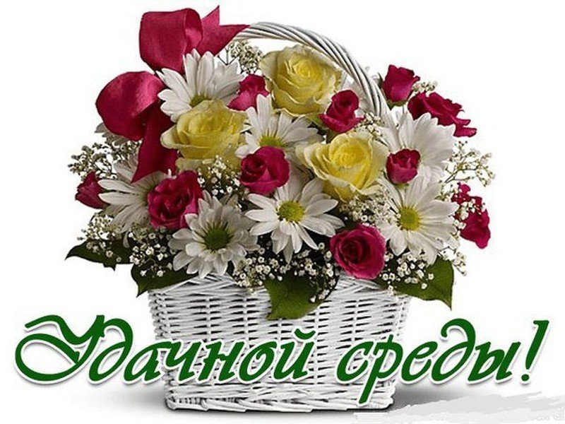 Открытки на среду скачать. Открытки на среду с пожеланиями бесплатно.