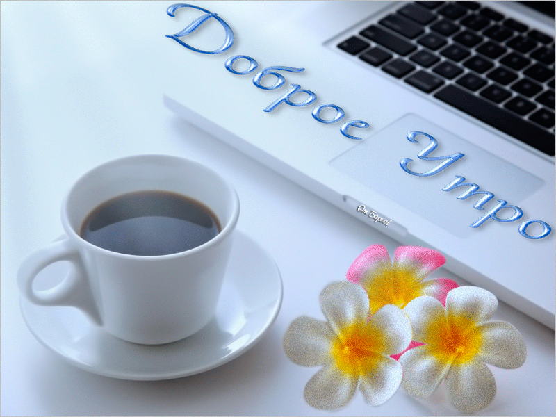 Открытки с надписью - доброе утро.  Открытки с добрым утром. 