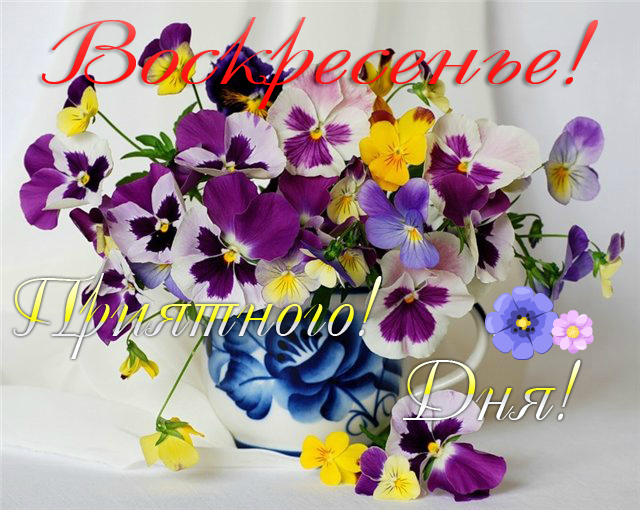 Открытки с пожеланием удачного воскресенья. Открытки на воскресенье.