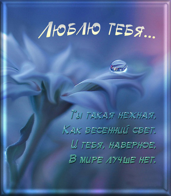 Открытки для любимых. Открытки с надписью - я люблю тебя! Люблю.