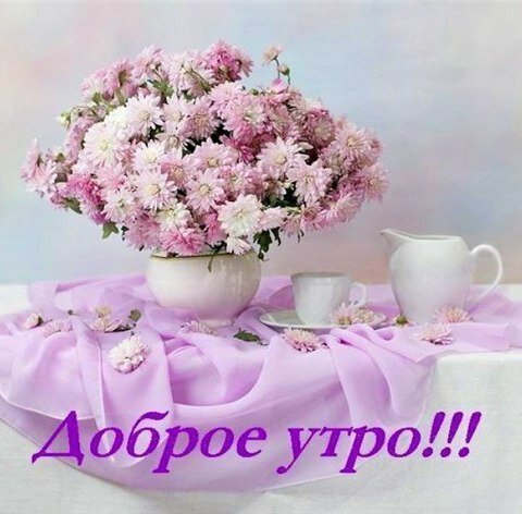 Открытки с надписью - доброе утро.  Открытки с добрым утром.