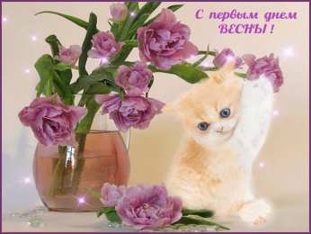 Открытки Первый день весны Открытки с поздравлениями с первым днём весны. Первый день весны. Открытки с поздравлениями с первым днём весны. Первый день весны. Красивые открытки смотреть онлайн бесплатно. Открытки с первым днем весны. Приятные пожелания.