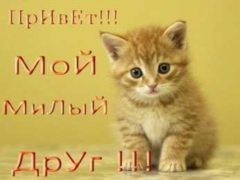 Привет другу/подруге Открытки с приветствием друзей. Открытки для друга и подруги.