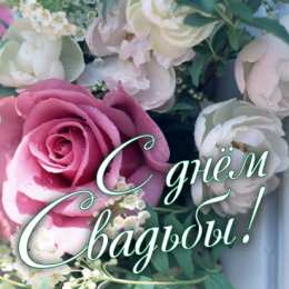 С Днём Свадьбы Открытки на День Свадьбы. Поздравления С Днём Свадьбы молодоженам.