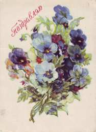 Поздравляю Открытки с цветами и надписью - поздравляю. Открытки для женщин.