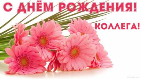 С Днём рождения коллеге Открытки с поздравлением на День Рождения коллеге. Открытки коллеге.
