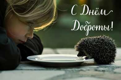 День доброты Открытки с поздравлениями ко Дню доброты. С Днём доброты открытки.