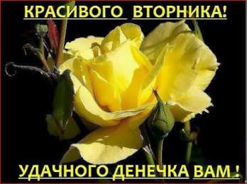Удачного вторника Открытки с пожеланием удачного вторника. Хорошего вторника. 