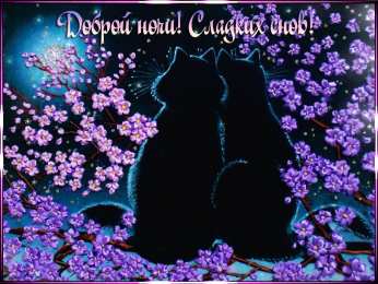 Доброй ночи Открытки с надписью - доброй ночи! Открытки с пожеланием доброй ночи.